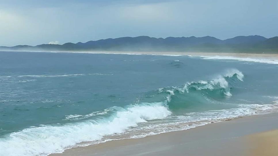 Prevén mar de fondo desde Baja California sur hasta Chiapas