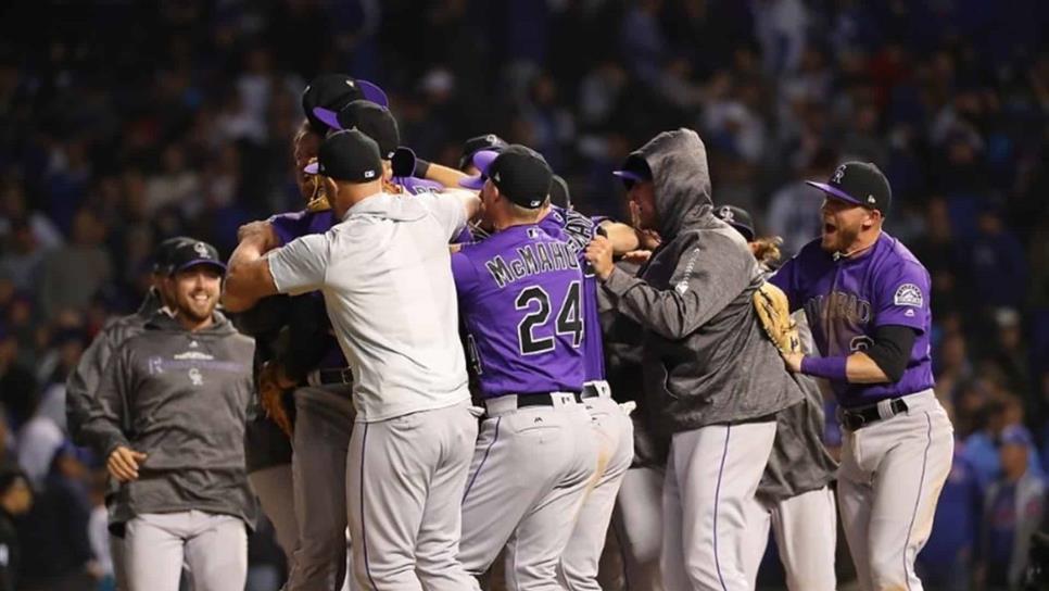 Rockies eliminan a los Cachorros