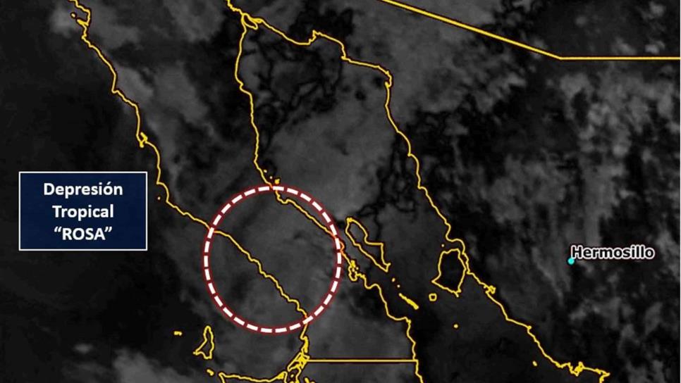 Rosa se degrada a depresión tropical sobre la costa occidental de BC