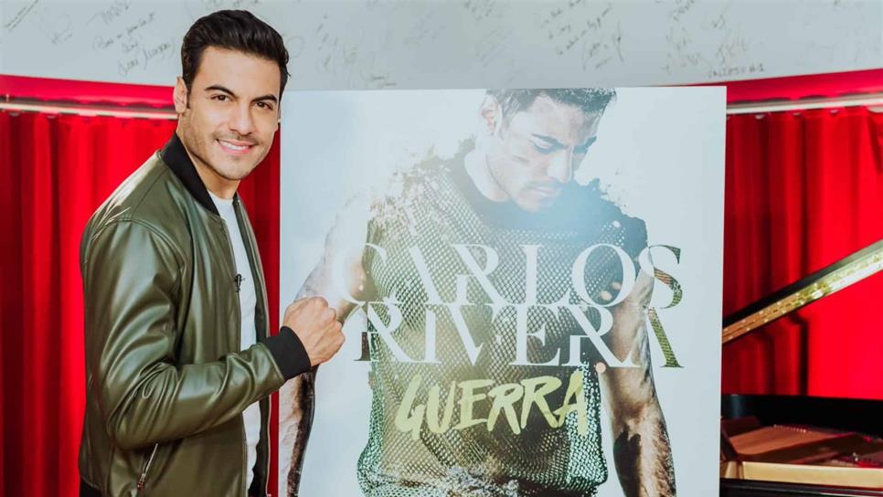 Carlos Rivera presenta su disco “Guerra”, en Miami