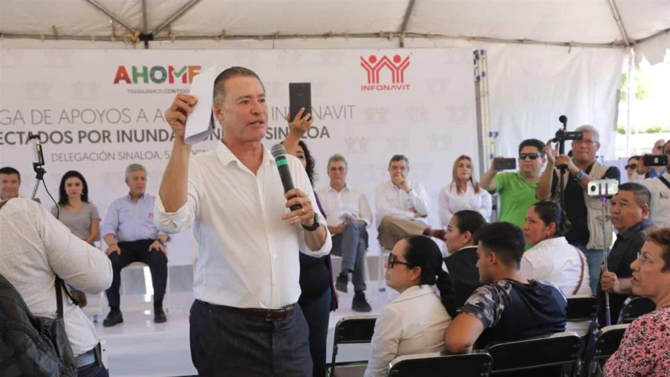 Quirino anuncia colector pluvial para “Las Mañanitas” en Los Mochis