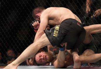 Nurmagomedov derrota por sumisión a McGregor