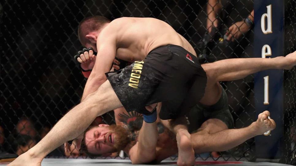 Nurmagomedov derrota por sumisión a McGregor