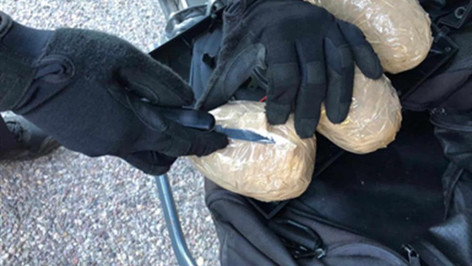 Policía Federal incauta droga oculta en una bocina en Sinaloa