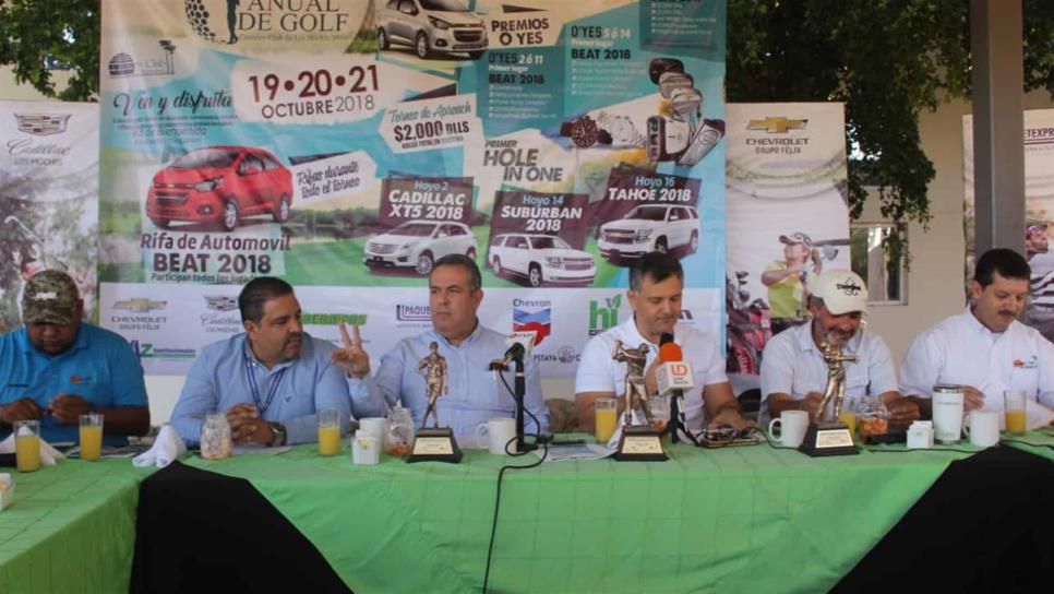 Presentan el Torneo Anual Chevrolet & Country Club 2018