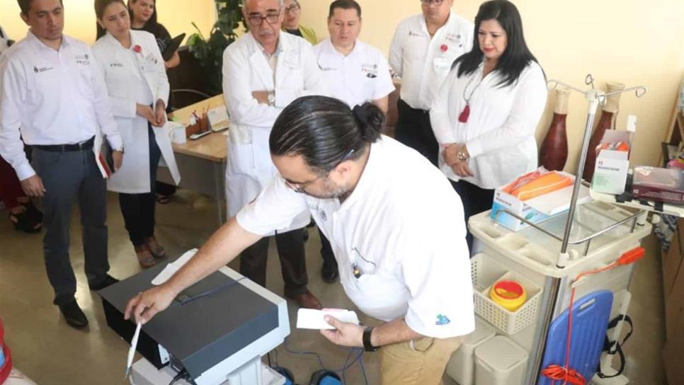Seguro Popular entrega equipo médico al Hospital General de Mazatlán