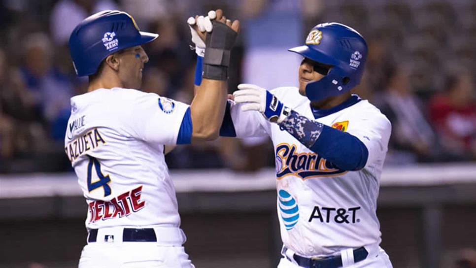 Gran noche de Manny Rodríguez, Charros le pegan primero a Naranjeros