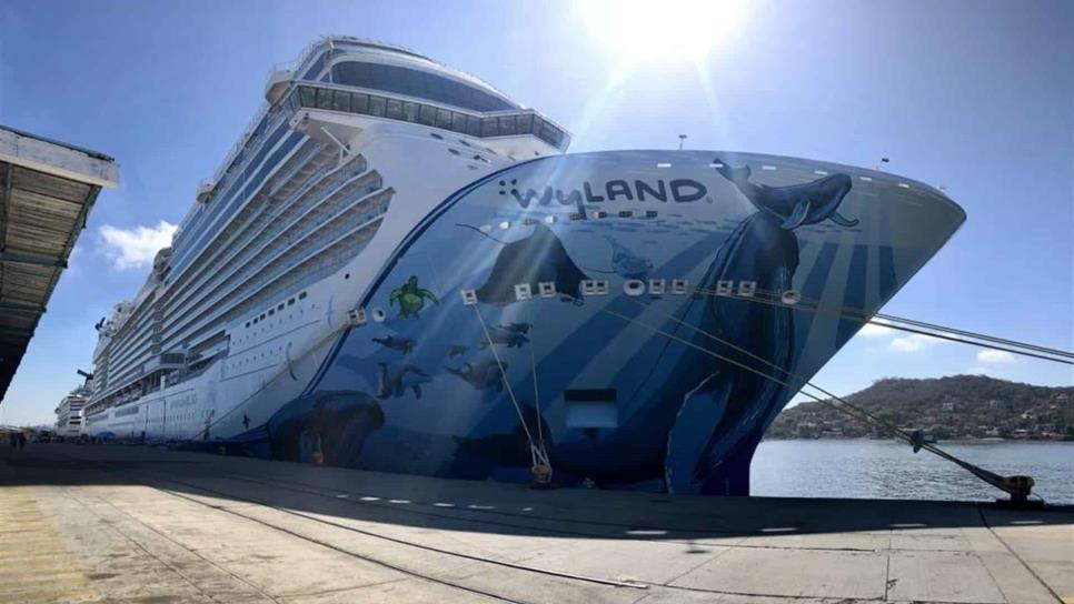 Recibe Mazatlán crucero turístico por segundo día consecutivo
