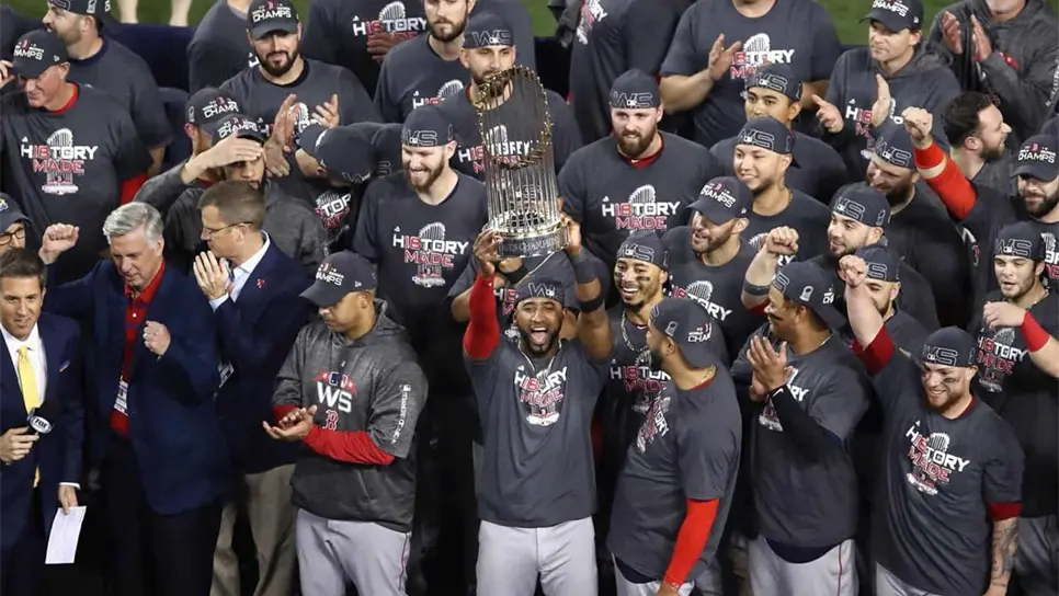 Medias Rojas de Boston, campeones de la Serie Mundial