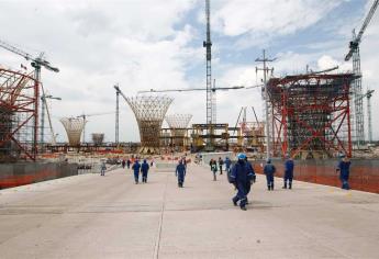 De manera indefinida se detiene la construcción del aeropuerto de Santa Lucía