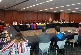 Se reúnen activistas LGBTTTI con senadores y diputados