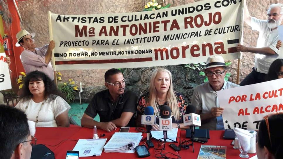 Exigen morenistas designar a María Antonieta Rojo en Cultura