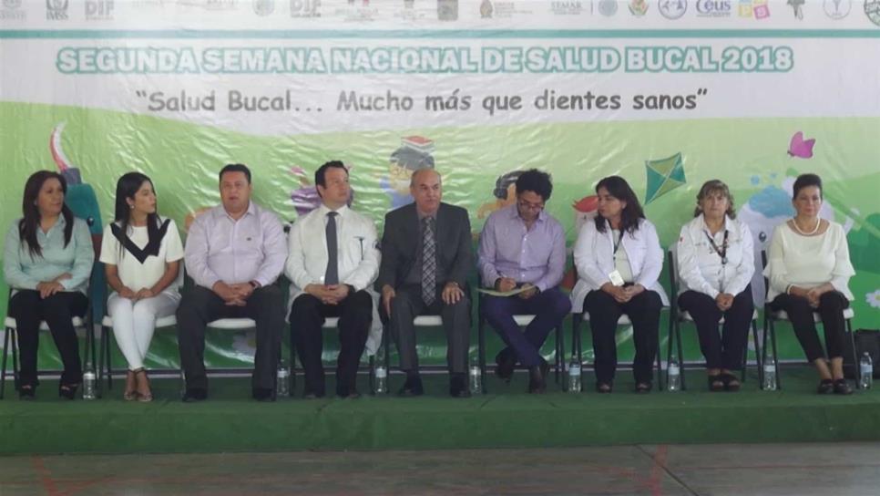 Inicia Segunda Semana Nacional de Salud Bucal en Sinaloa