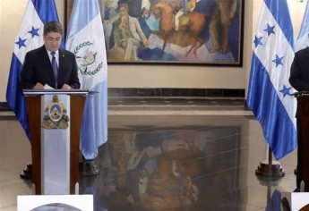 Presidentes de Guatemala y Honduras condenan manipulación migratoria