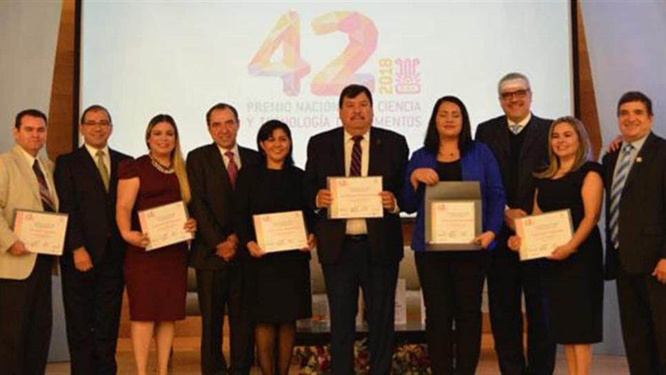 UAS, premio nacional en Ciencia y Tecnología de Alimentos 2018