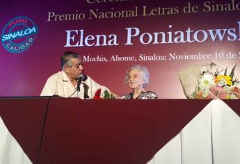 Elena Poniatowska, Premio Nacional Letras de Sinaloa 2018