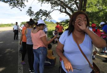 Nora, migrante que recorre México en busca de su hijo
