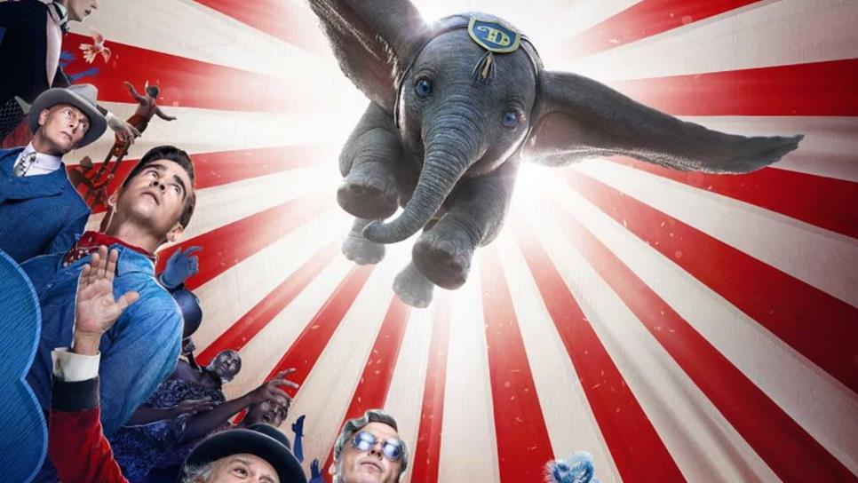Difunden póster de película “Dumbo” dirigida por Tim Burton