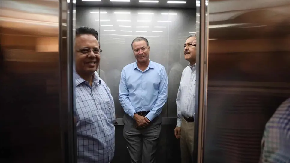 Palacio de Gobierno ya cuenta con todos sus elevadores nuevos