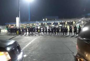 Cierran garita de San Ysidro ante llegada de migrantes