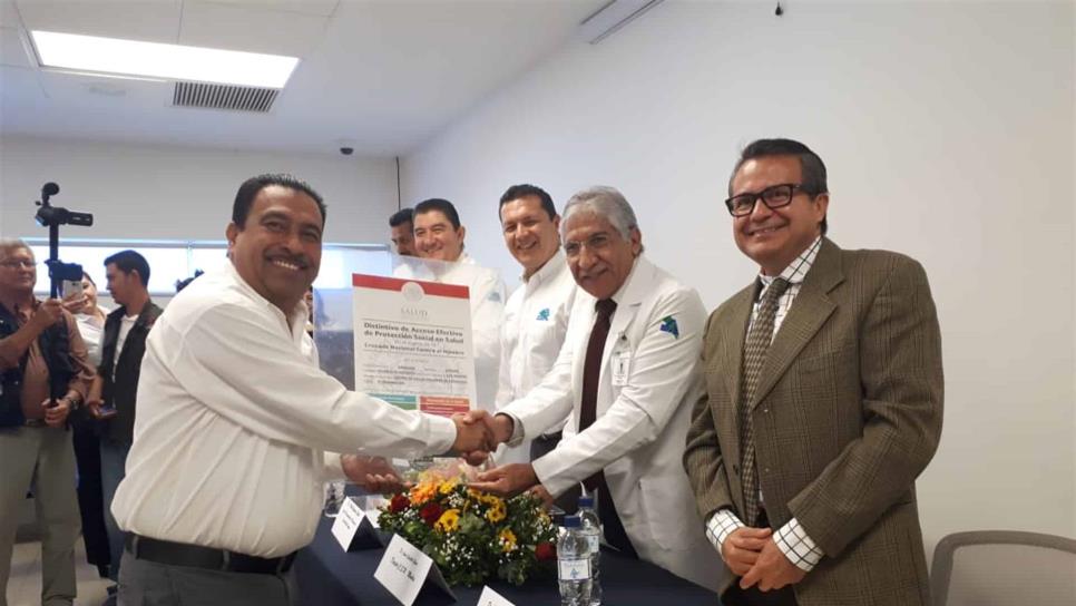 Reconocen a Centros de Salud de la zona norte por su calidad e infraestructura