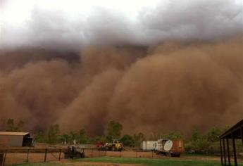 Gigantesca tormenta de polvo cubre ciudades en el sureste de Australia