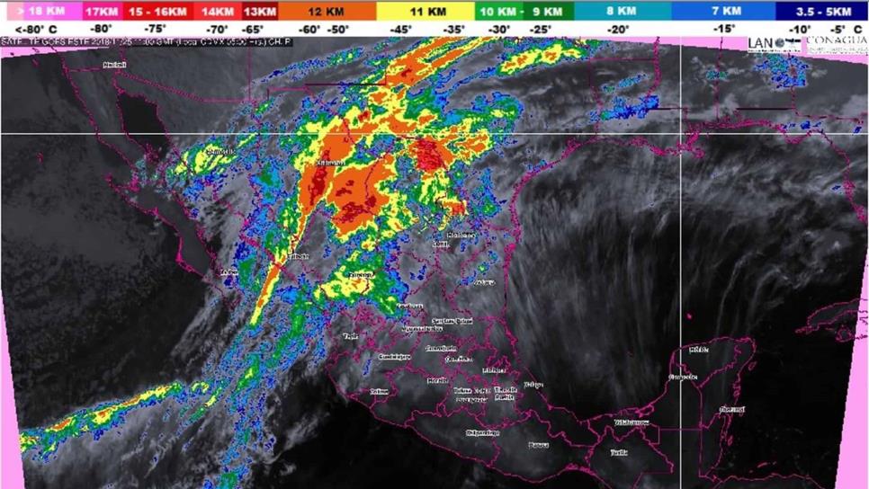 Bajarán temperaturas en el norte, noreste y oriente del país