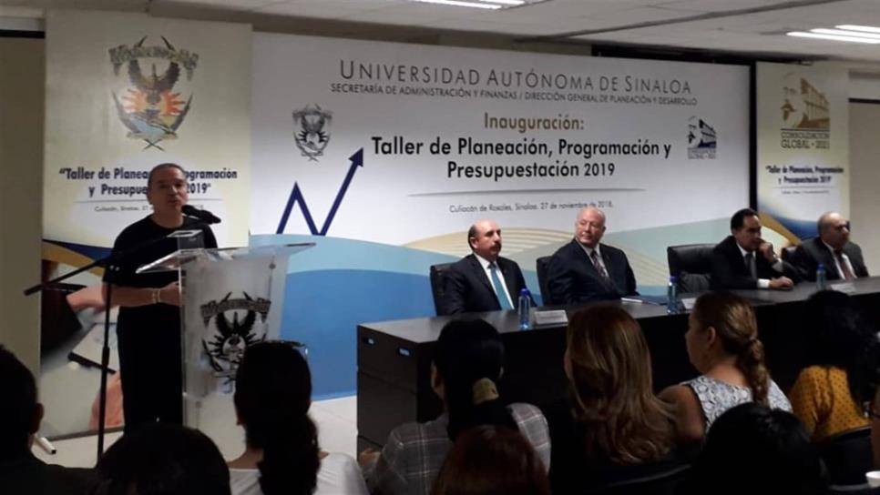 UAS da a conocer presupuesto para el 2019