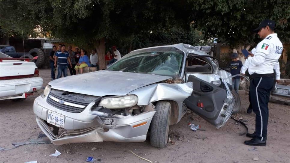 Joven es lesionada tras intenar ganarle el paso al Chepe