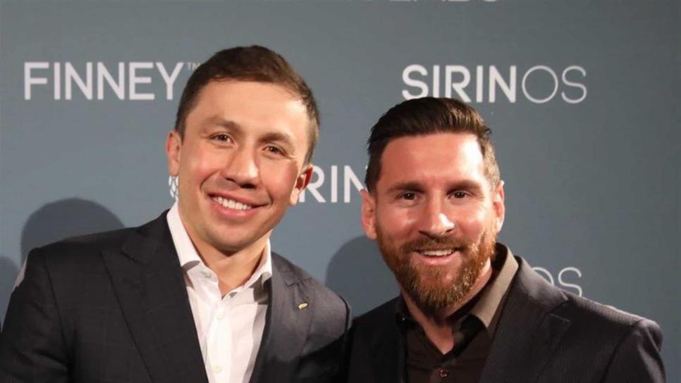 Messi y Golovkin se reúnen en Barcelona