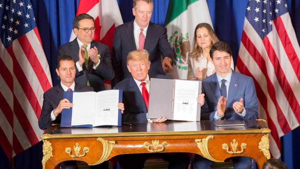 Peña Nieto firma el Tratado México, Estados Unidos y Canadá (T-MEC)