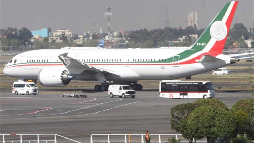 Regresará a México el avión presidencial