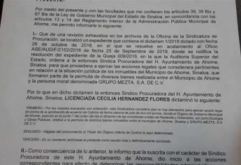 Procedente demanda de afectados por permutas: Síndica Procuradora