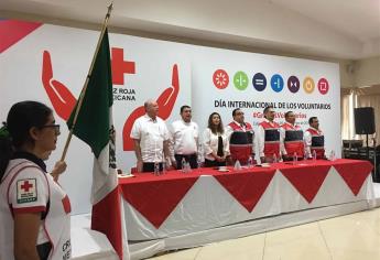 Reconoce Cruz Roja a 153 voluntarios en su día