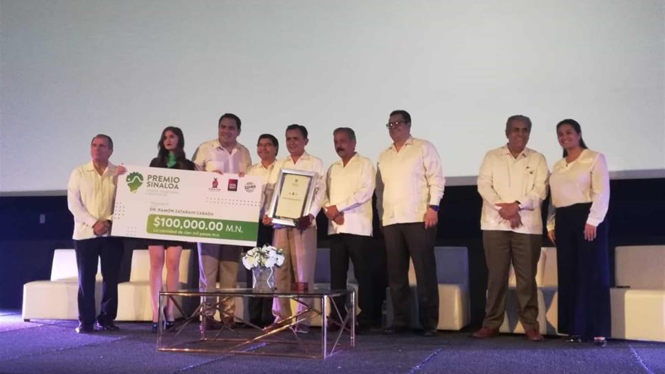 Entregan incentivos a ganadores del Premio Sinaloa de Ciencias y Tecnología 2018