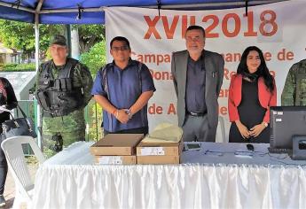 Se suma Villa Unión a la campaña de donación de armas