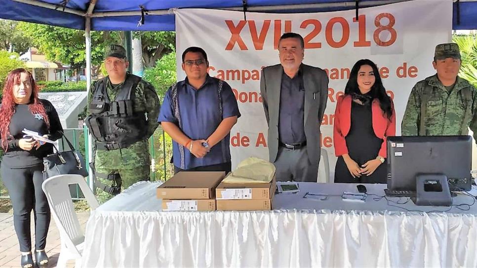 Se suma Villa Unión a la campaña de donación de armas