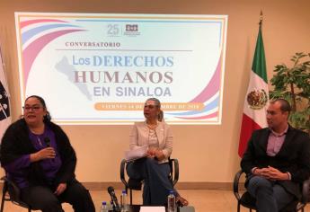 Realizan conversatorio sobre los derechos humanos en Sinaloa 