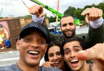 Dan primer vistazo al live action de Aladdin; Will Smith pararece como el genio