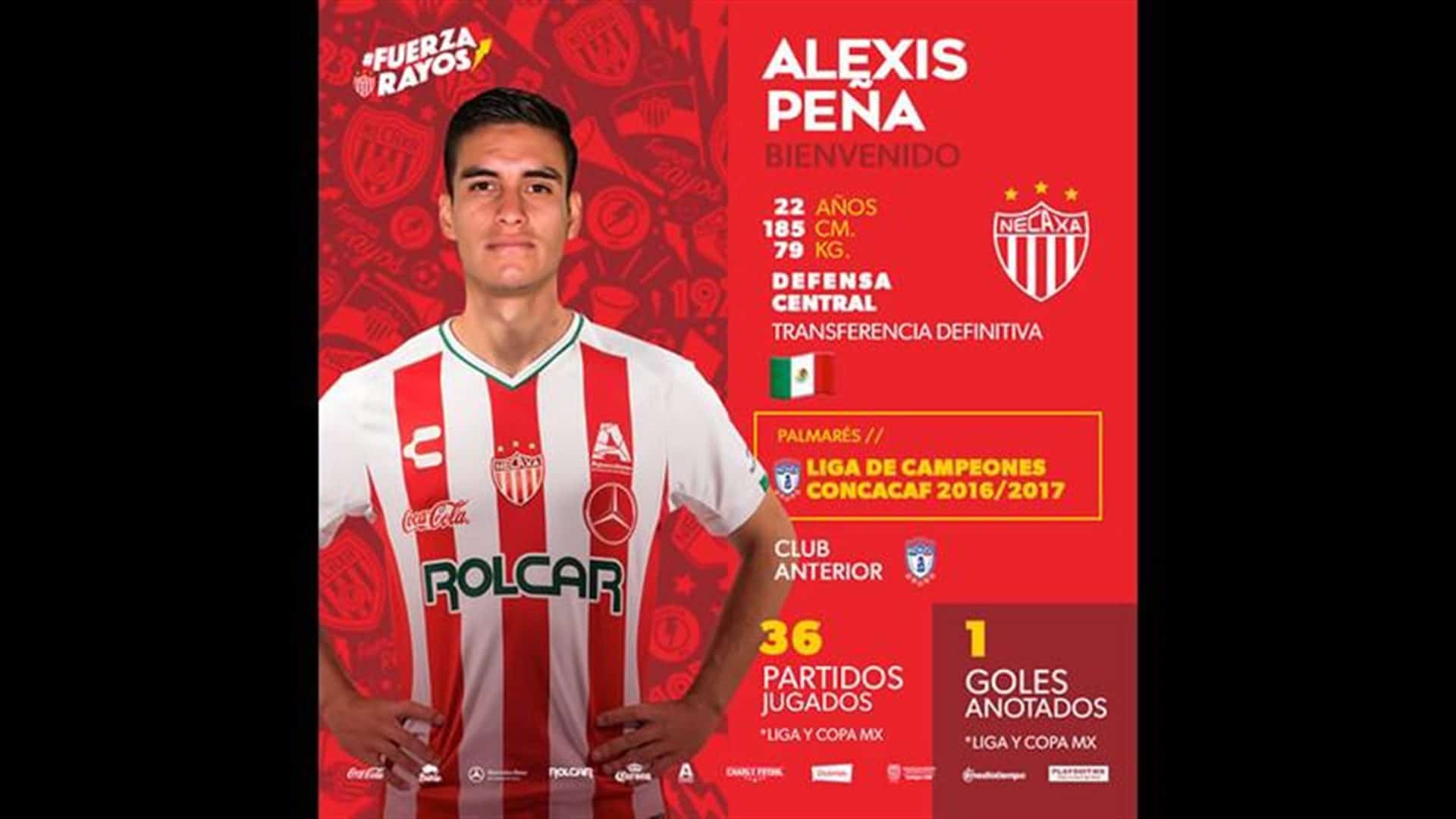 Necaxa se refuerza con sinaloense Alexis Peña