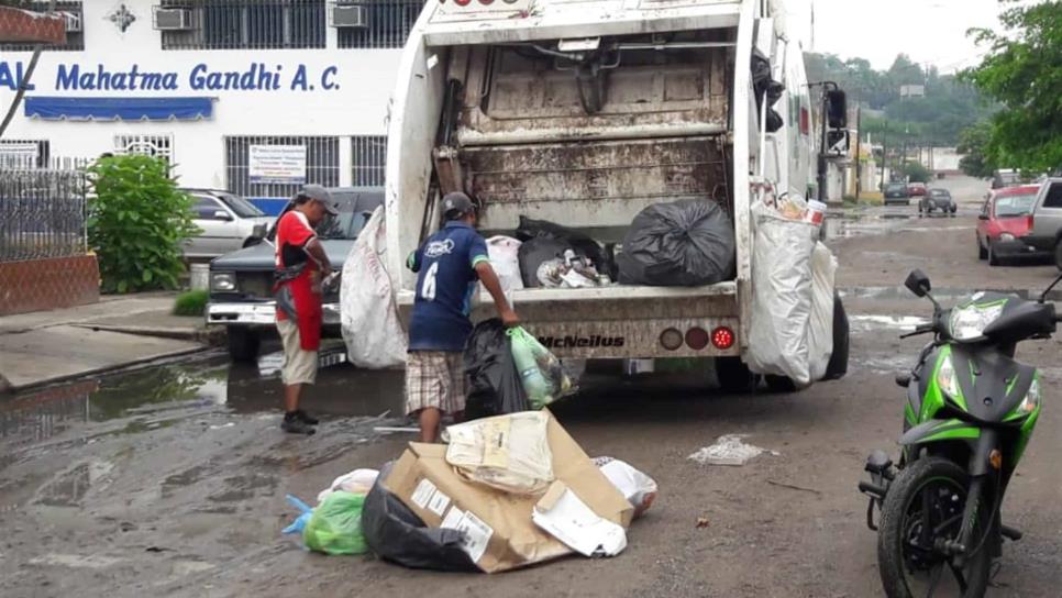 Se complica recolección de basura en Mazatlán