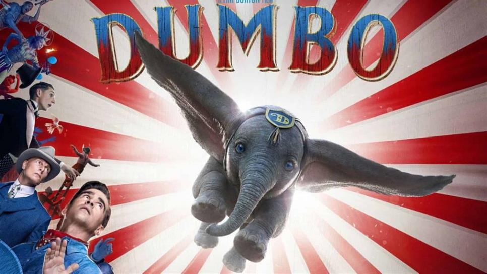 Difunden pósters de personajes de la nueva versión de “Dumbo”