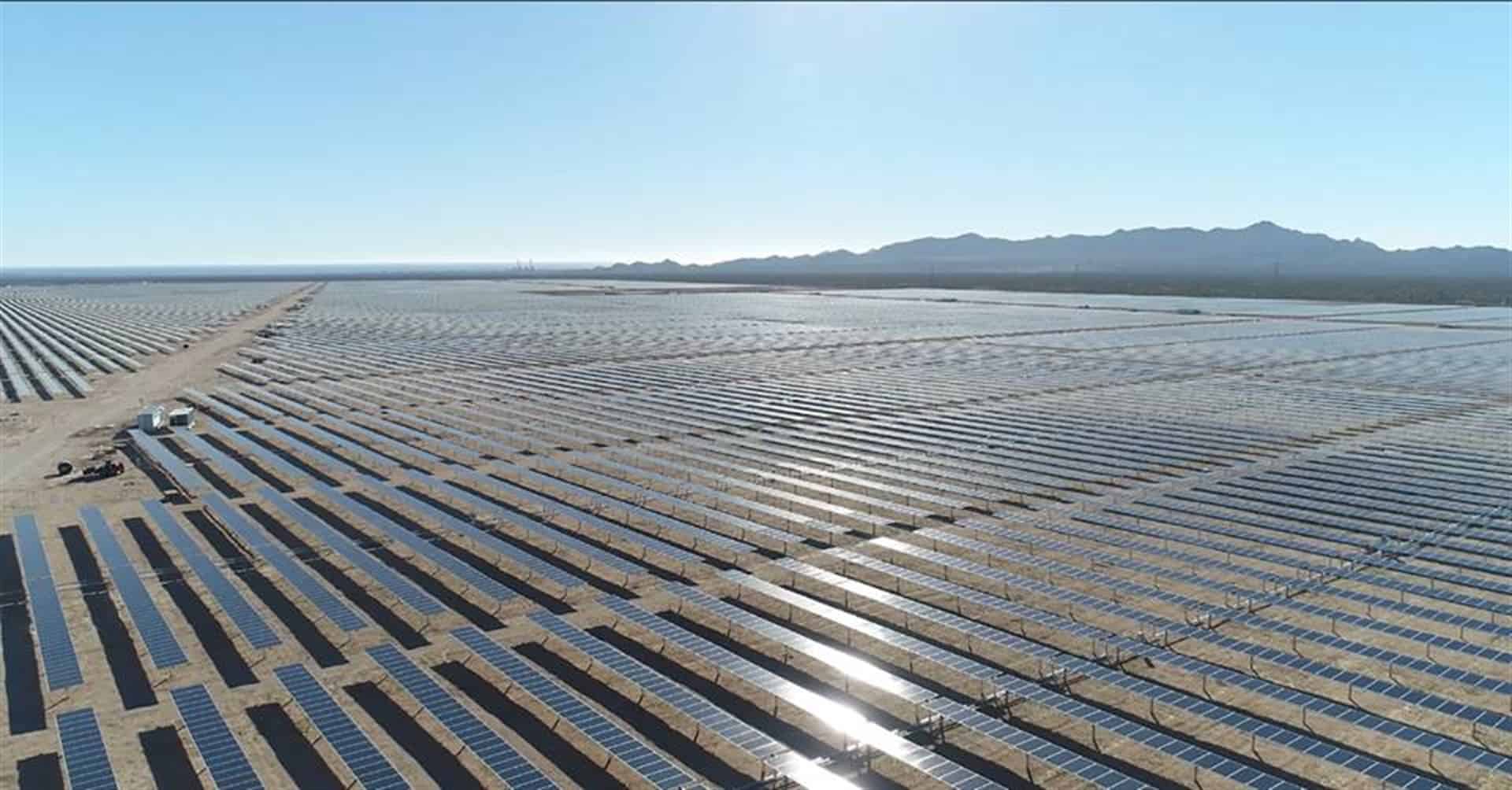 Acciona termina montaje de mayor planta fotovoltaica en Sonora