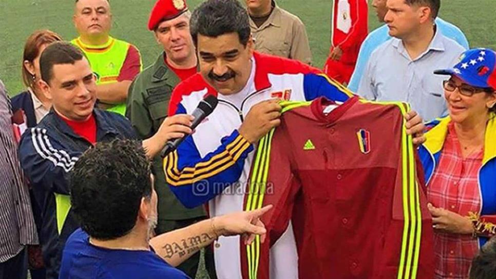 Maradona respalda triunfo de Maduro a pesar de “traidores y del imperialismo”