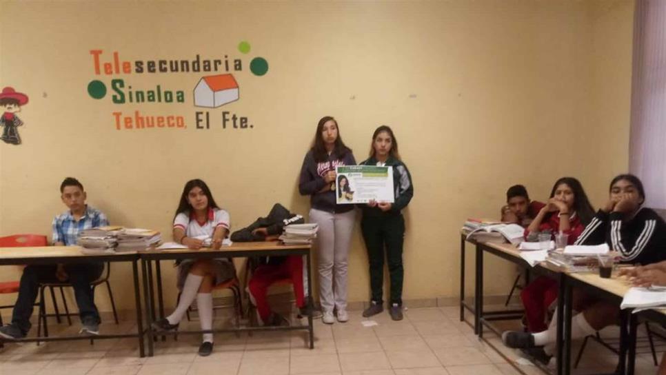 Telesecundaria de Tehueco solicita apoyo para limpiar parcela escolar