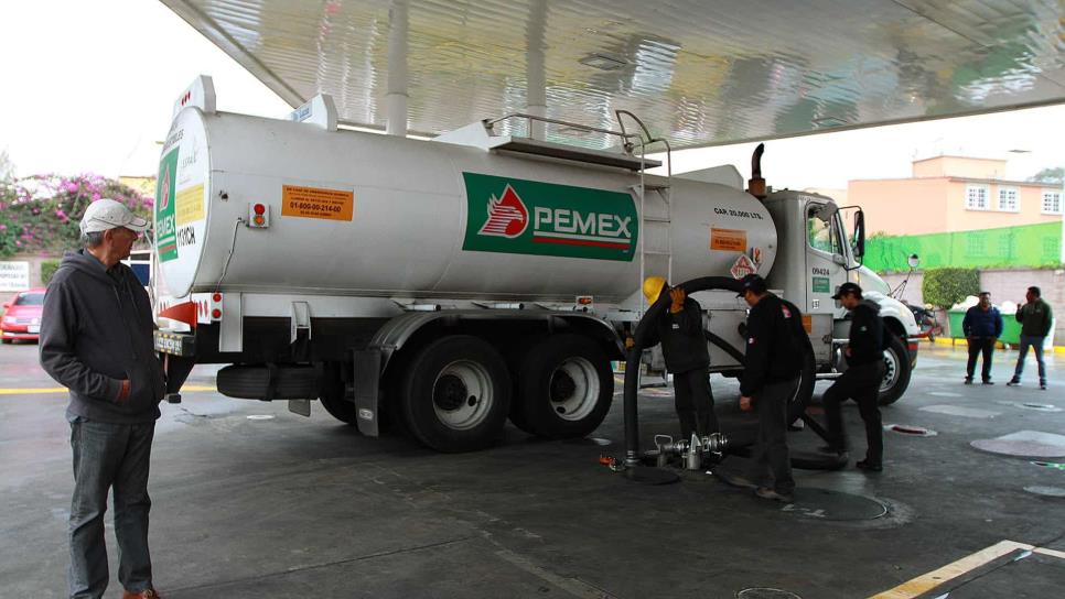 Inventario de gasolina en terminales es de 5.3 mdb: Pemex