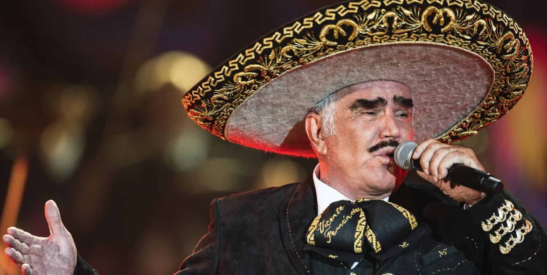 Vicente Fernández grabará temas de Manzanero y José Alfredo Jiménez