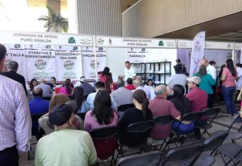 Un éxito Jornada de Apoyo Puro Sinaloa en Palacio de Gobierno