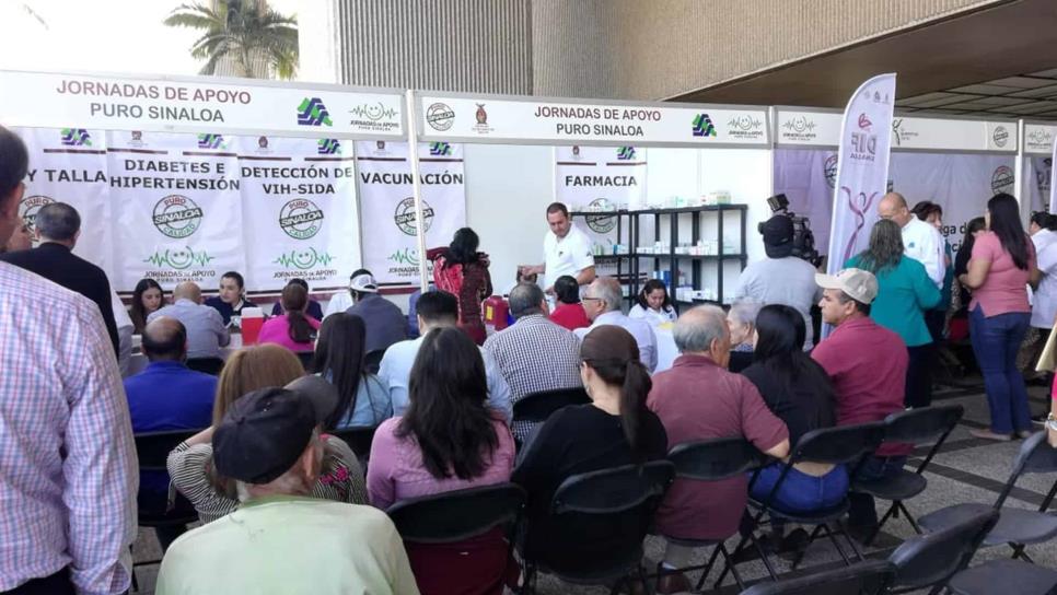 Un éxito Jornada de Apoyo Puro Sinaloa en Palacio de Gobierno