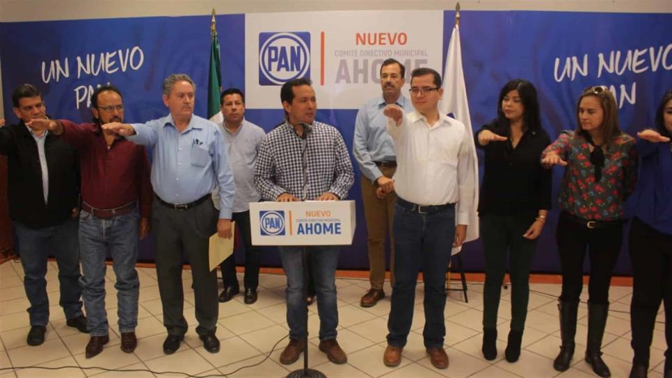 Rinde protesta Ariel Aguilar como nuevo presidente del PAN Ahome